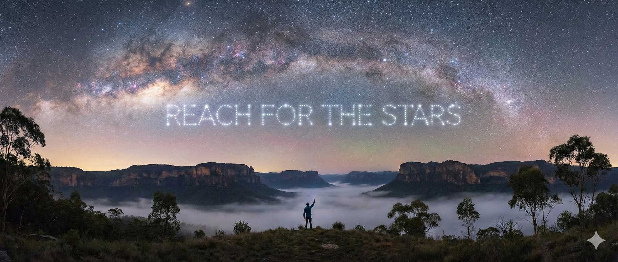 Reach for the Stars — Capertee Valley night sky